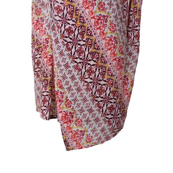 Sundance Josette100% Linen Blouse Top Asymmetrical Boho Marakshprt Size M #650 - Picture 5 of 10